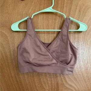 Auden crossover unlined wireless nursing bra EUC